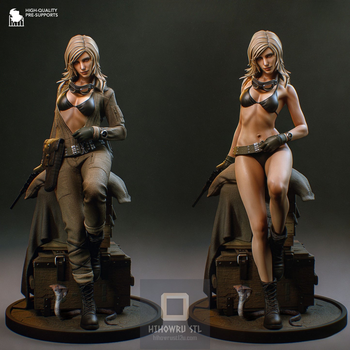 4395 EVA - Metal Gear Solid Delta - STL 3D Print Files
