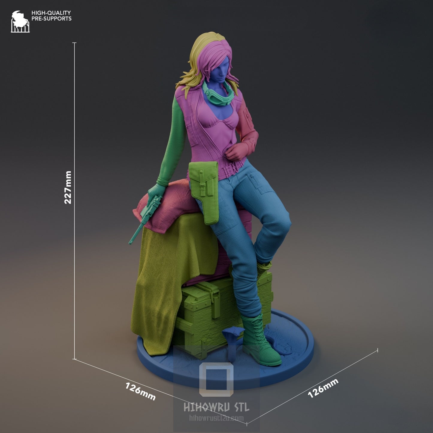 4395 EVA - Metal Gear Solid Delta - STL 3D Print Files