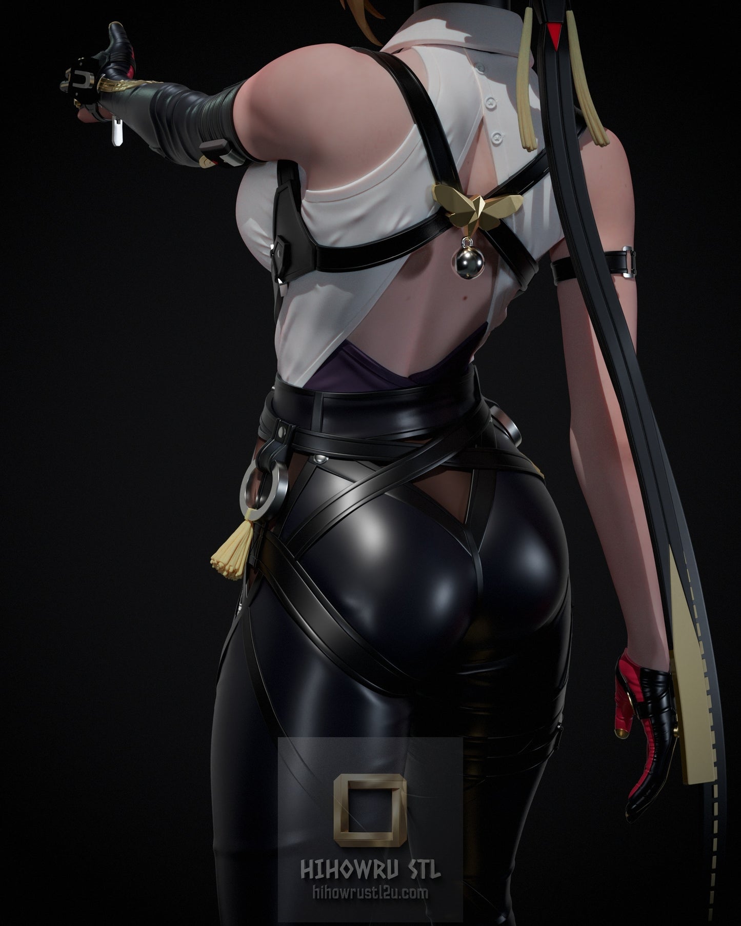 5204 Evelyn Chevalier NSFW - Zenless Zone Zero - STL 3D Print Files