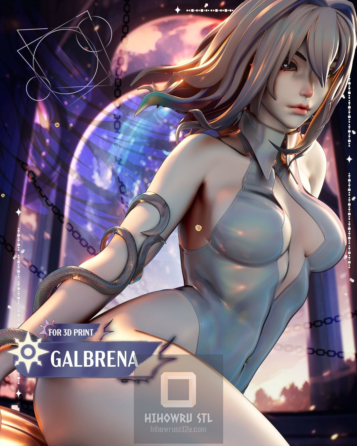 4913 Galbrena - Wuthering Waves - STL 3D Print Files