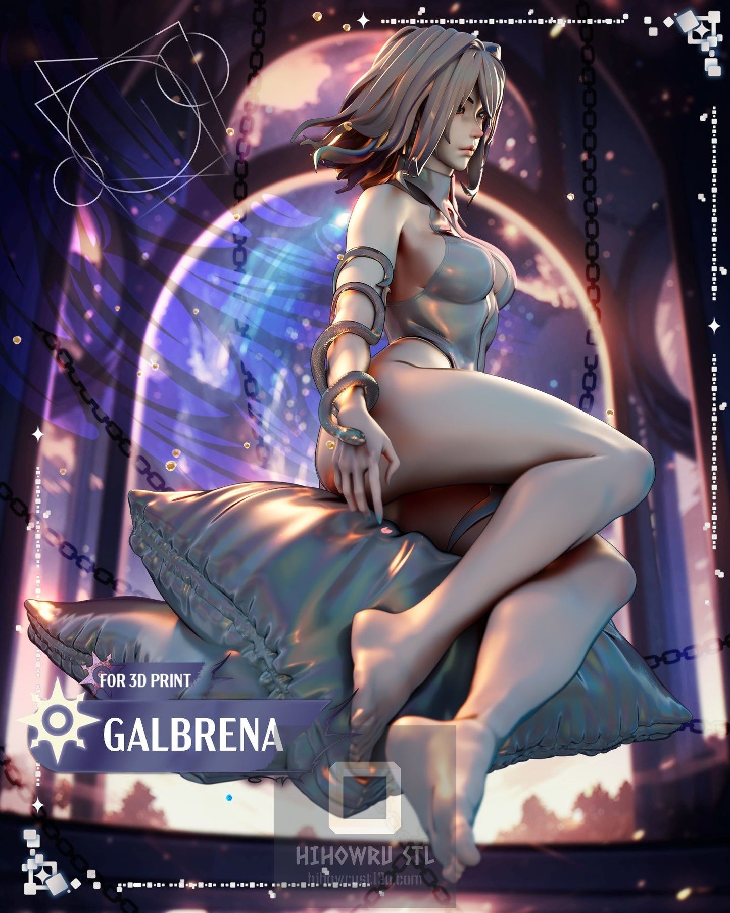4913 Galbrena - Wuthering Waves - STL 3D Print Files