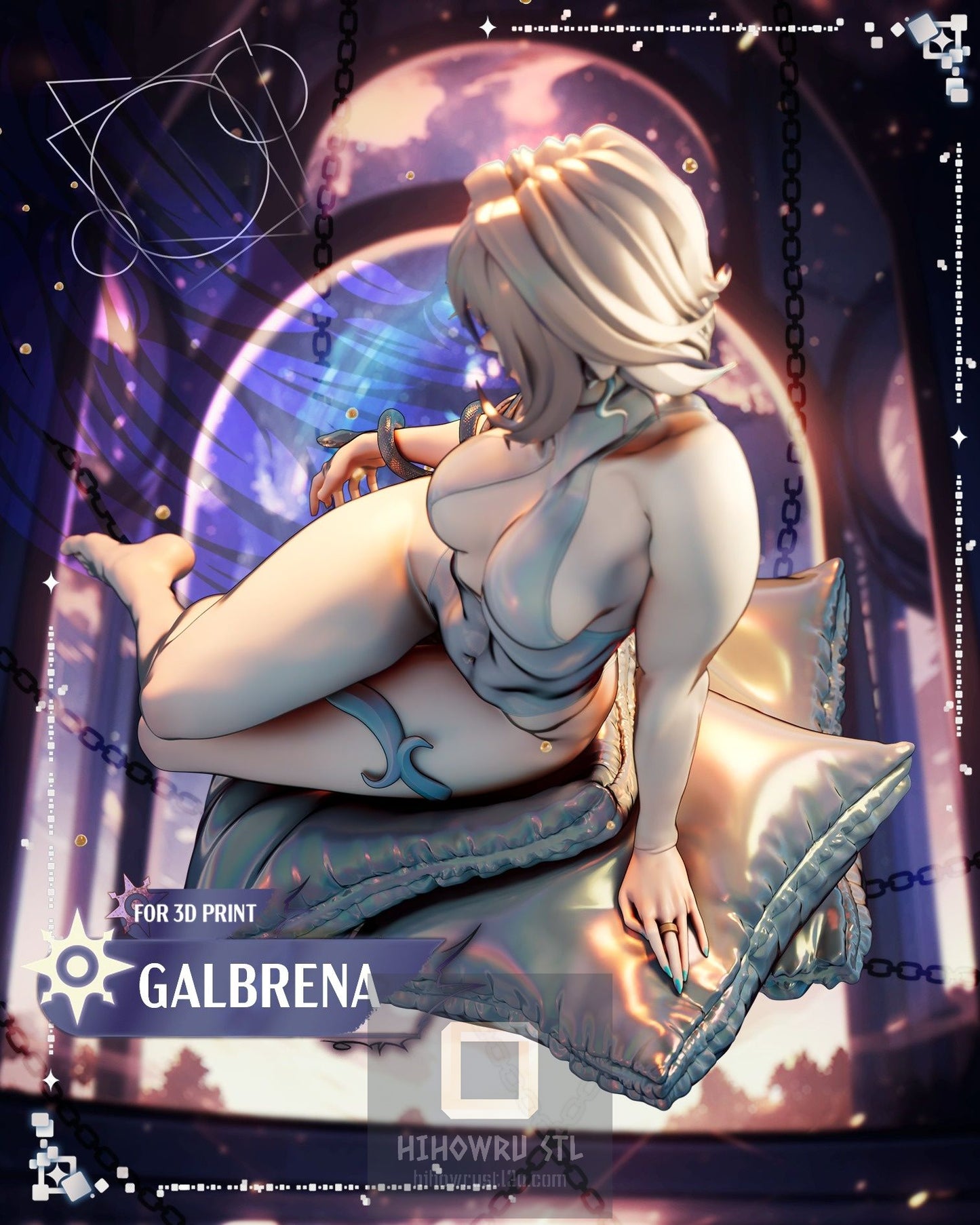 4913 Galbrena - Wuthering Waves - STL 3D Print Files