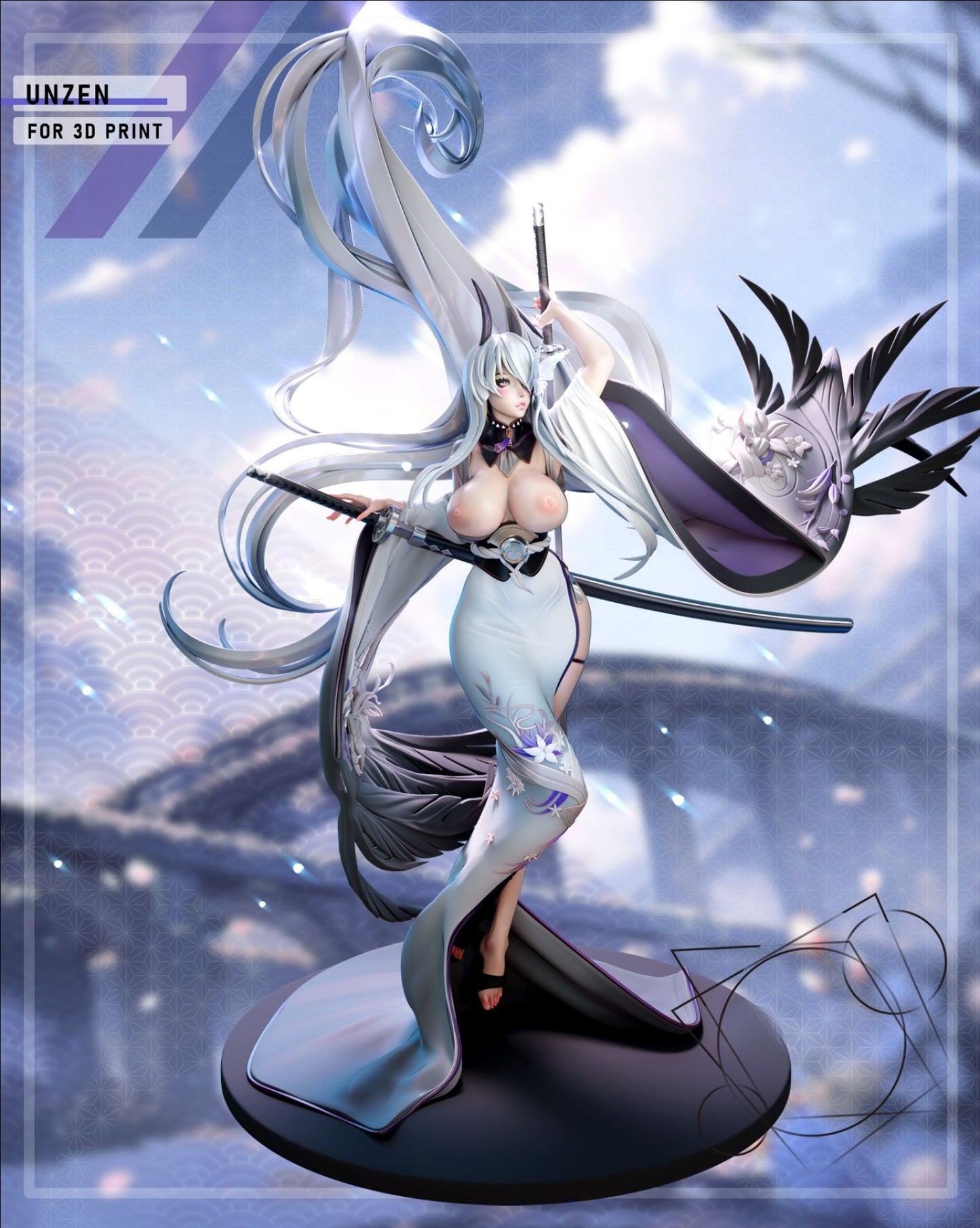 4248 Unzen NSFW - Azur Lane - STL 3D Print Files
