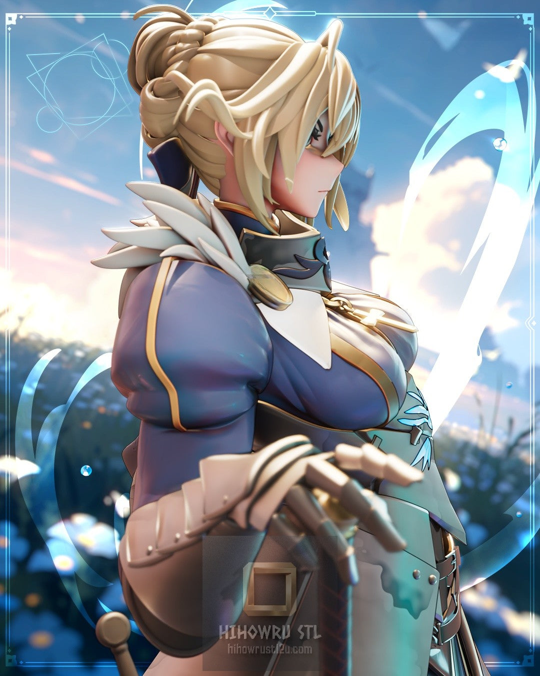 5008 Saber - Fate/stay night - STL 3D Print Files