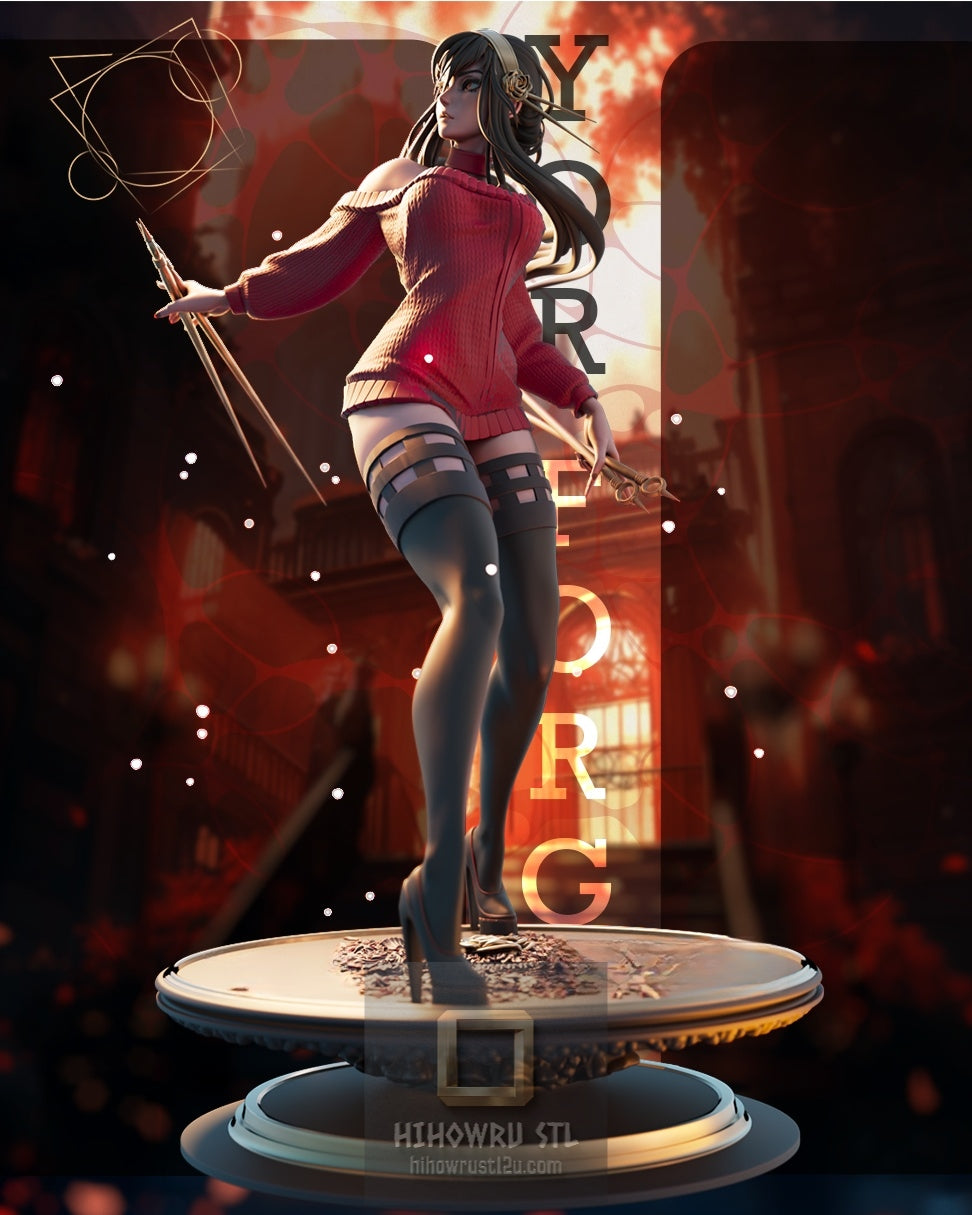 5065 Yor Forger - Spy x Family - STL 3D Print Files