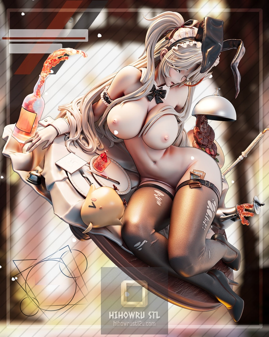 5423 Prinz Eugen NSFW - Azur Lane - STL 3D Print Files