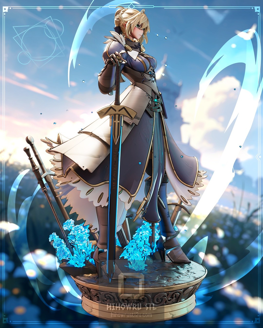 5008 Saber - Fate/stay night - STL 3D Print Files