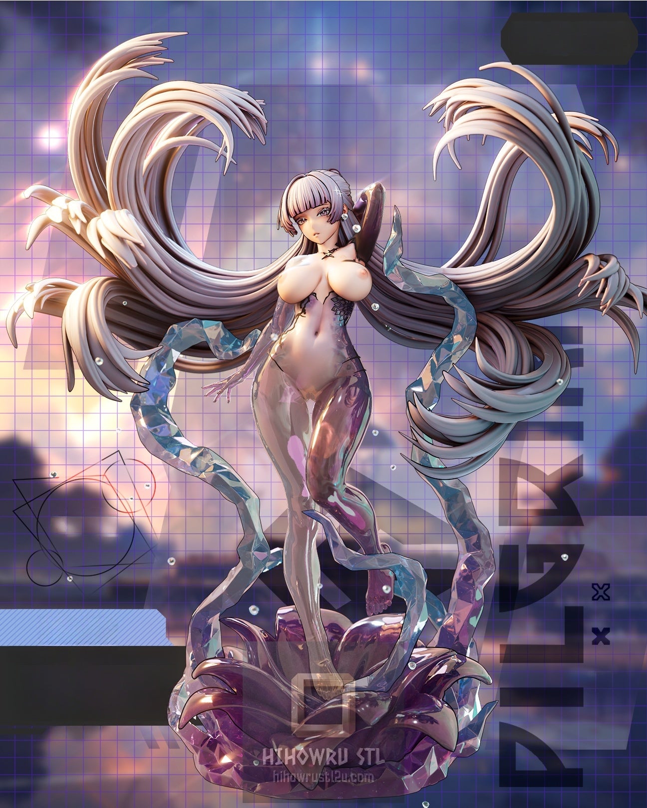 5148 Nayuta NSFW - Nikke Goddess of Victory - STL 3D Print Files