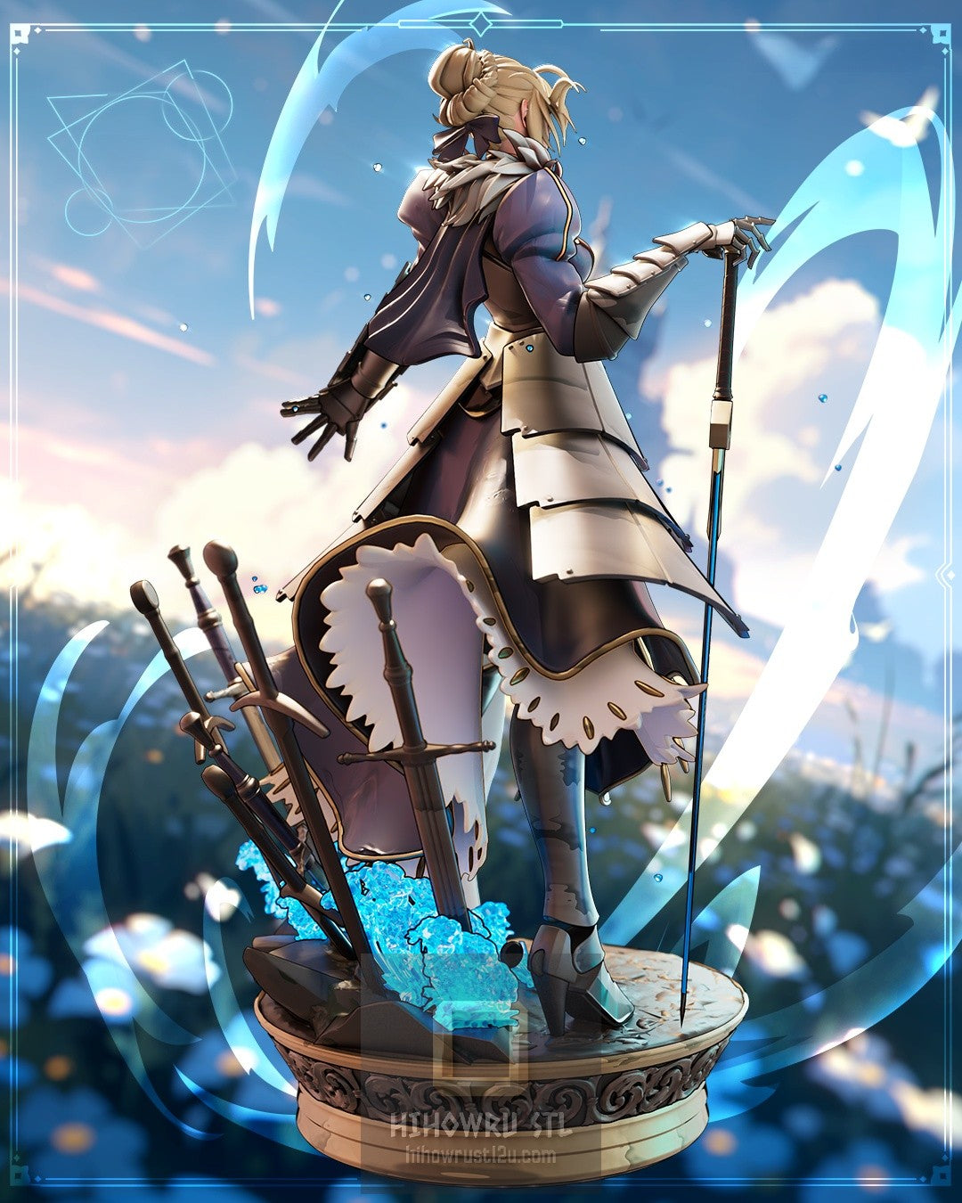 5008 Saber - Fate/stay night - STL 3D Print Files