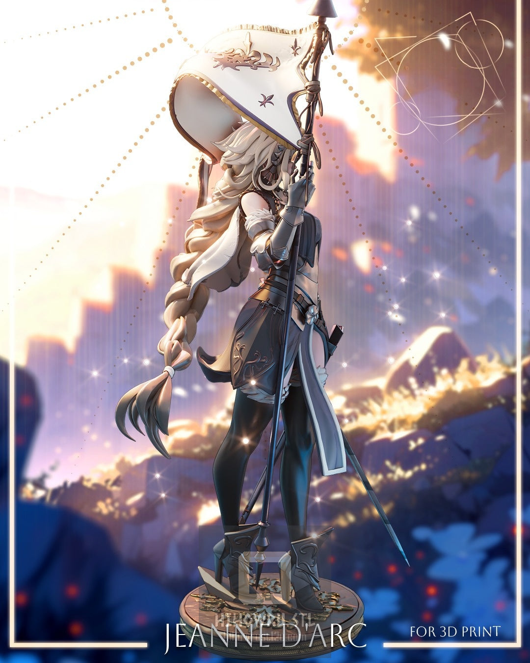 4857 Jeanne d'Arc - Fate/Grand Order - STL 3D Print Files