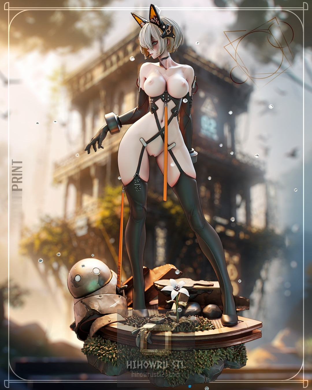 5337 2B NSFW - NIER AUTOMATA - STL 3D Print Files