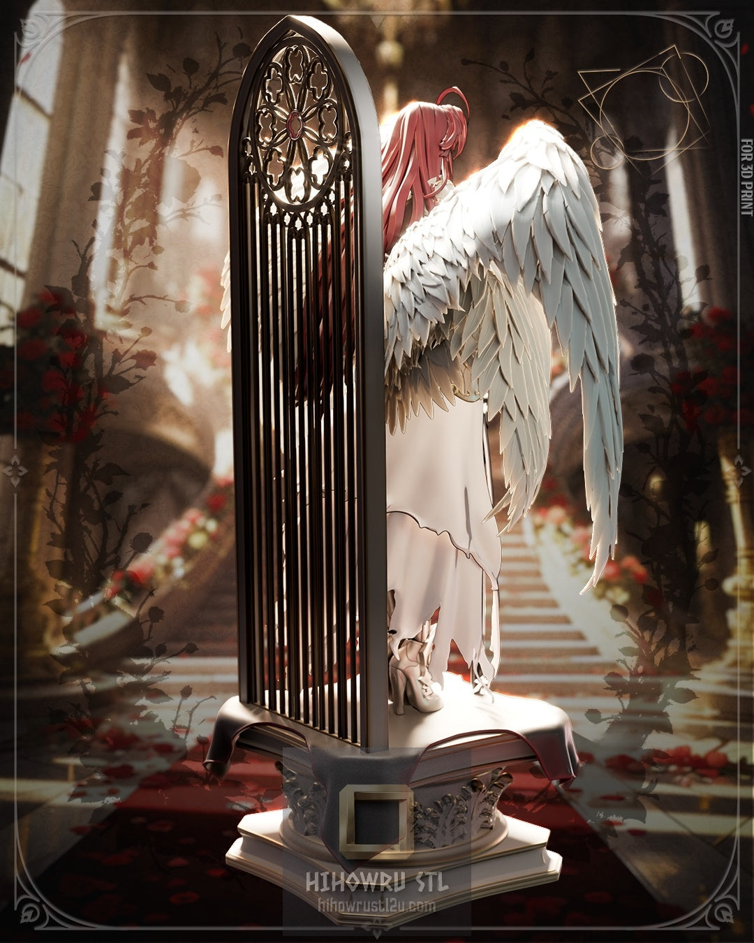 5480 Archangel Rias Gremory NSFW - High School DxD - STL 3D Print Files