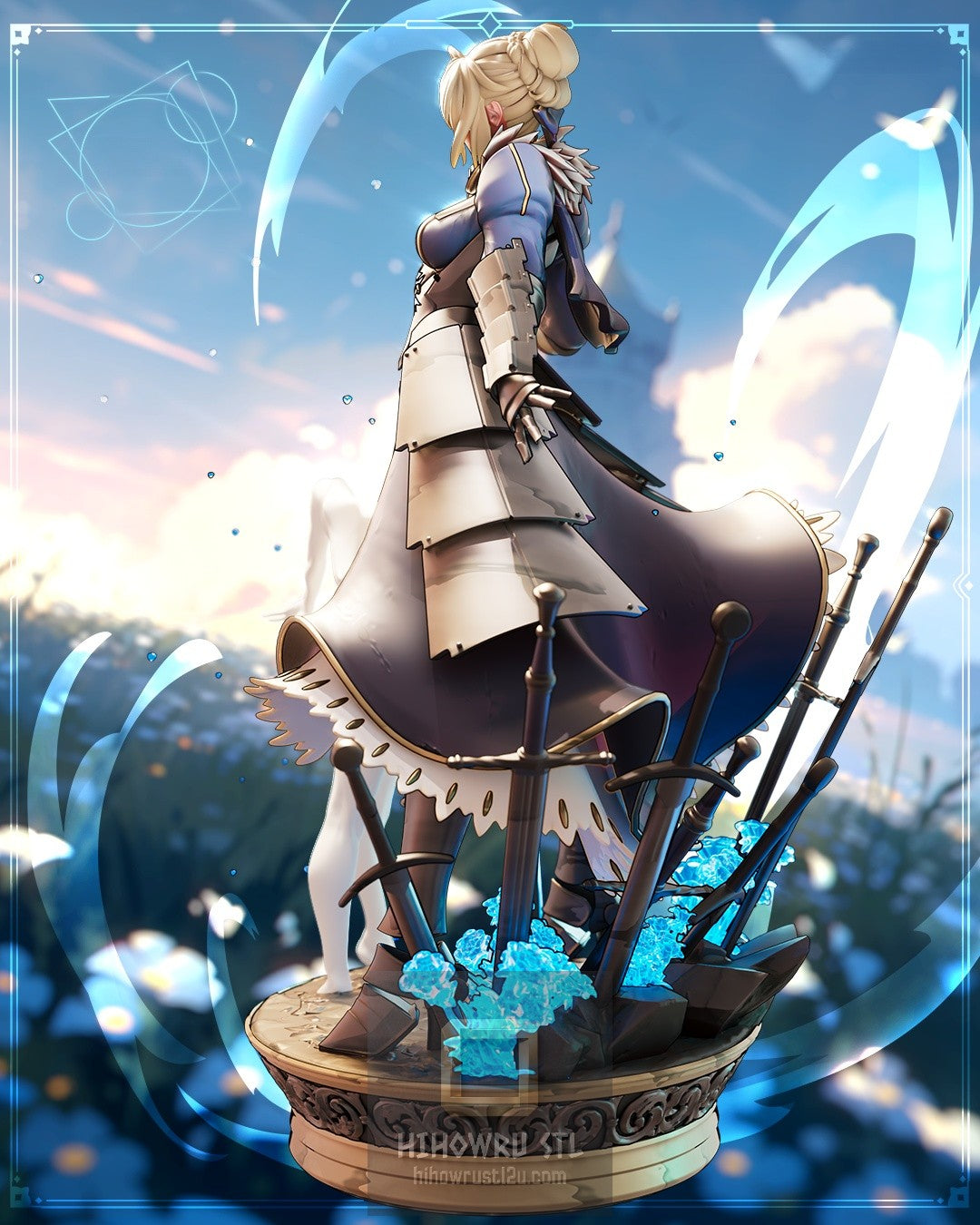 5008 Saber - Fate/stay night - STL 3D Print Files