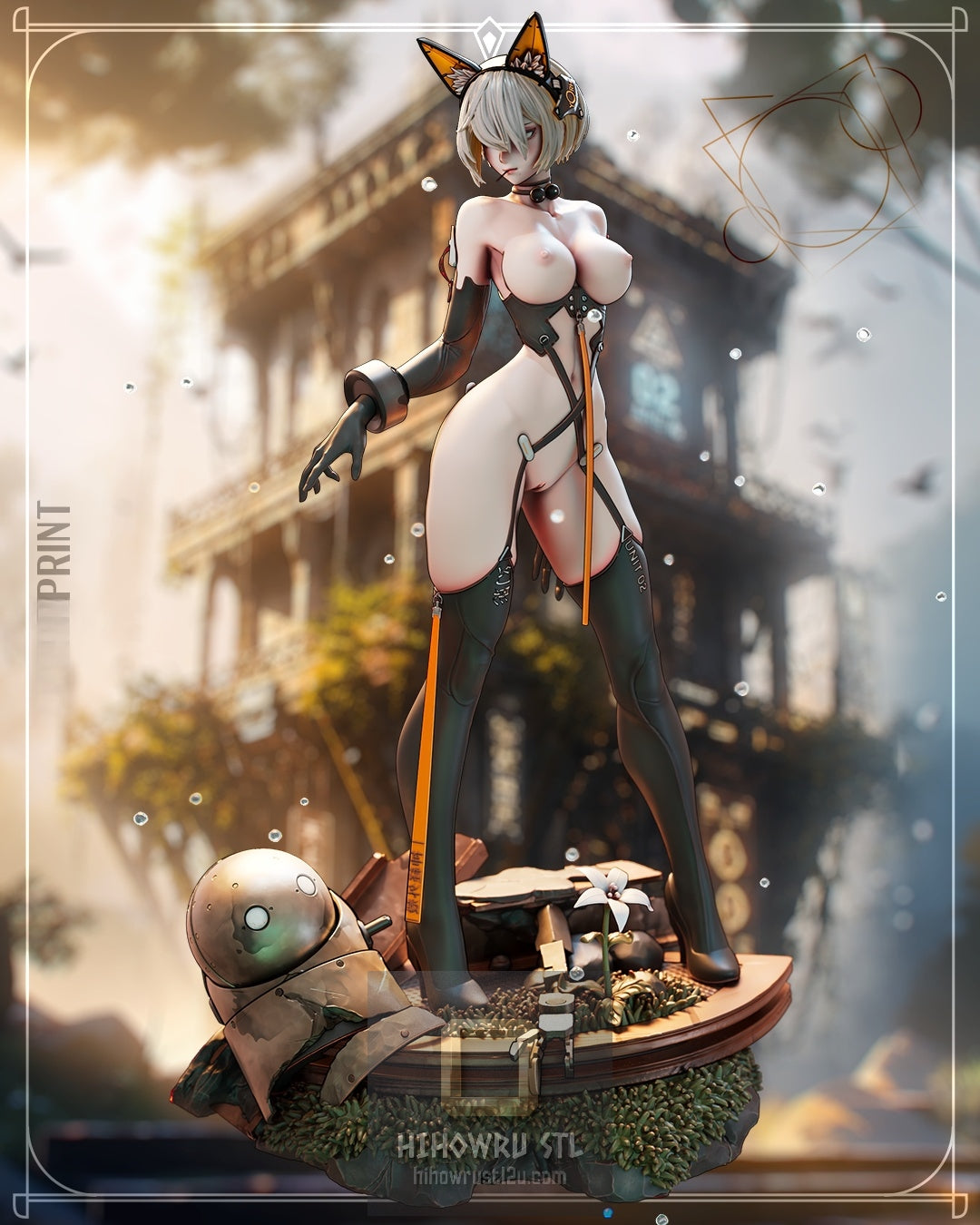 5337 2B NSFW - NIER AUTOMATA - STL 3D Print Files