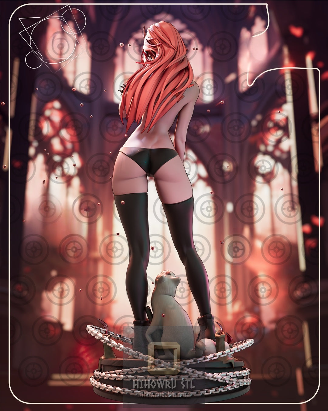 5298 Power NSFW - Chainsaw Man - STL 3D Print Files