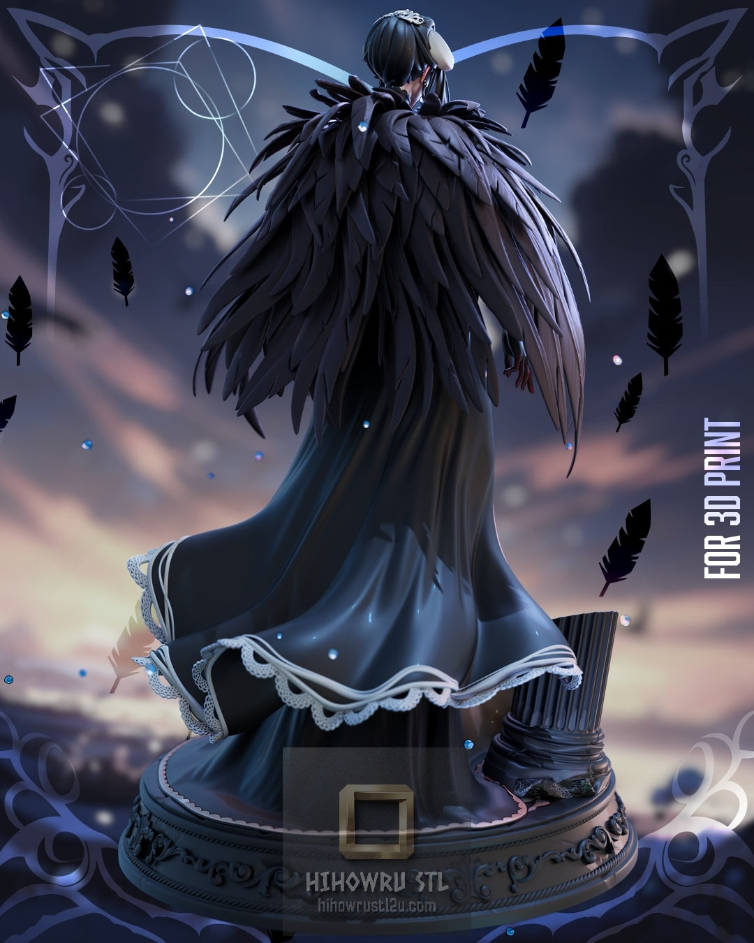5370 Albedo NSFW - Overlord - STL 3D Print Files