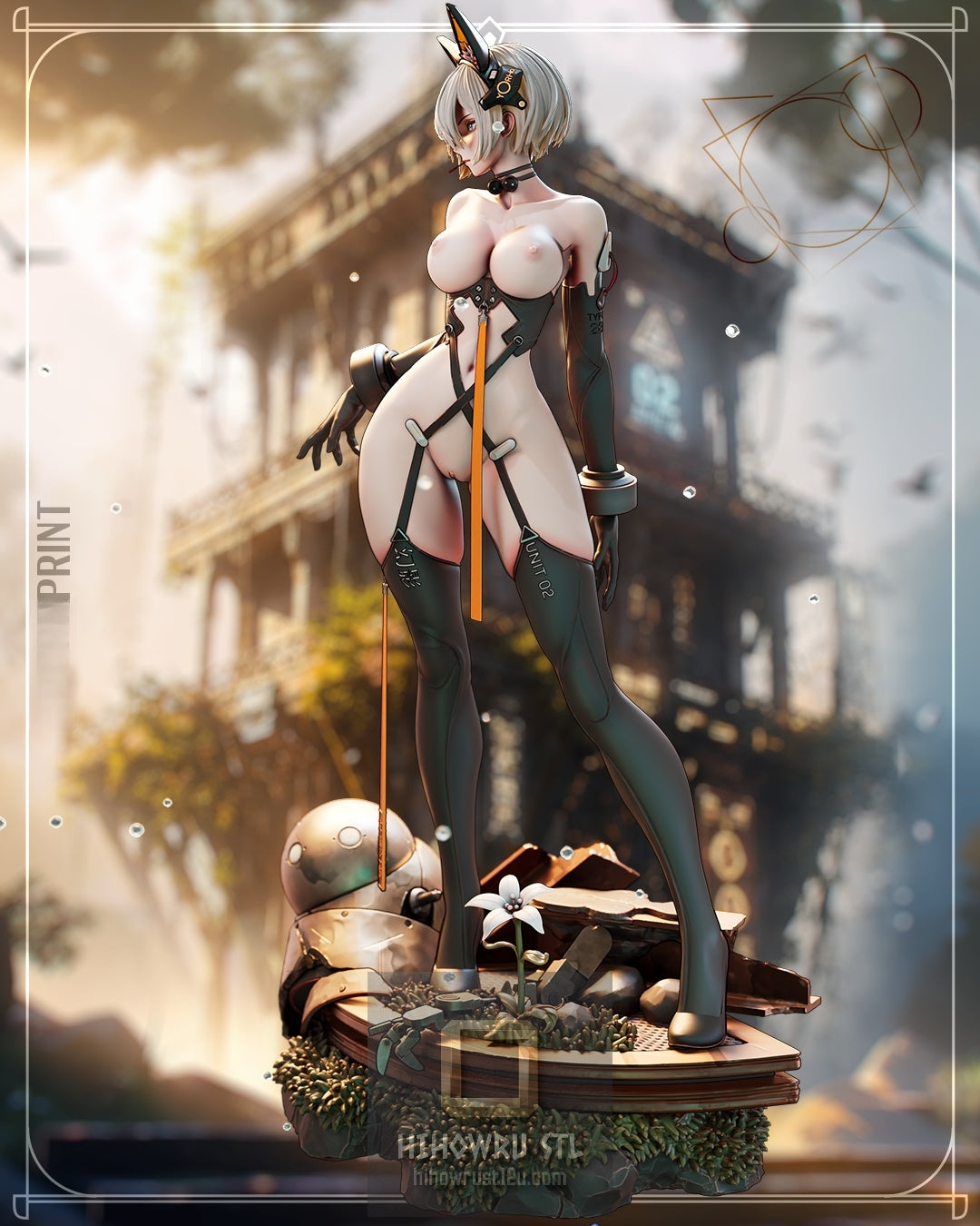 5337 2B NSFW - NIER AUTOMATA - STL 3D Print Files