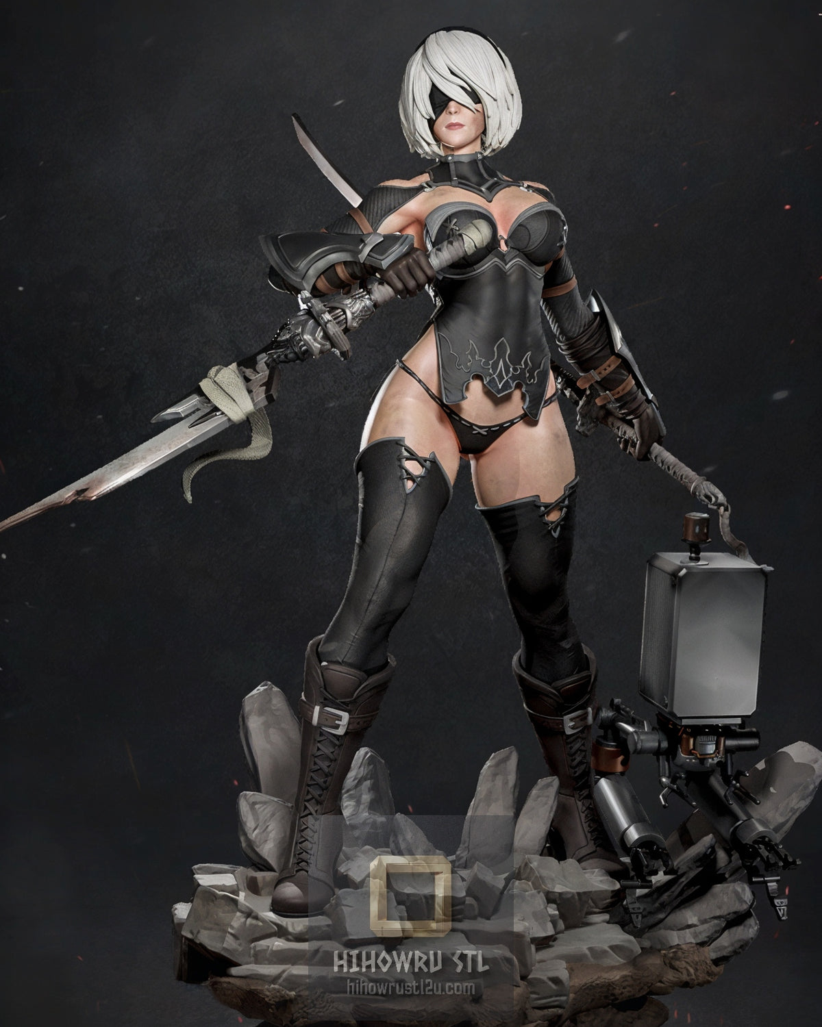5594 2B And A2 NSFW - Nier Automata - STL 3D Print Files