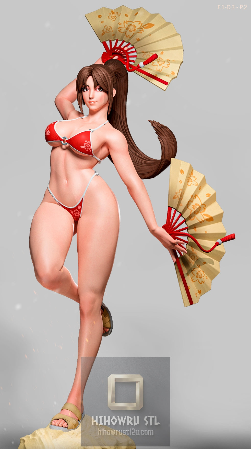 5541 Mai Shiranui NSFW - King of Fighters - STL 3D Print Files