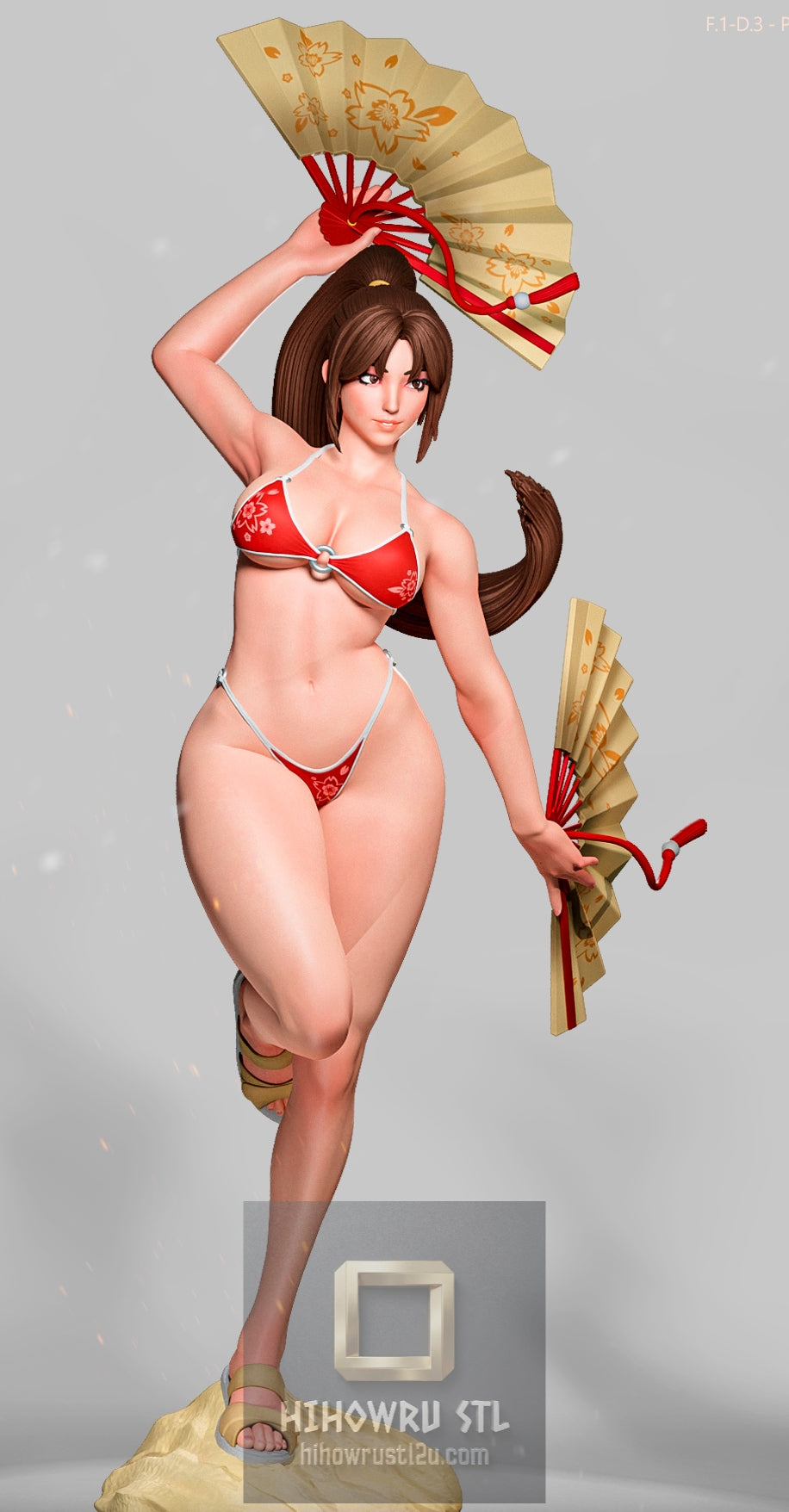 5541 Mai Shiranui NSFW - King of Fighters - STL 3D Print Files