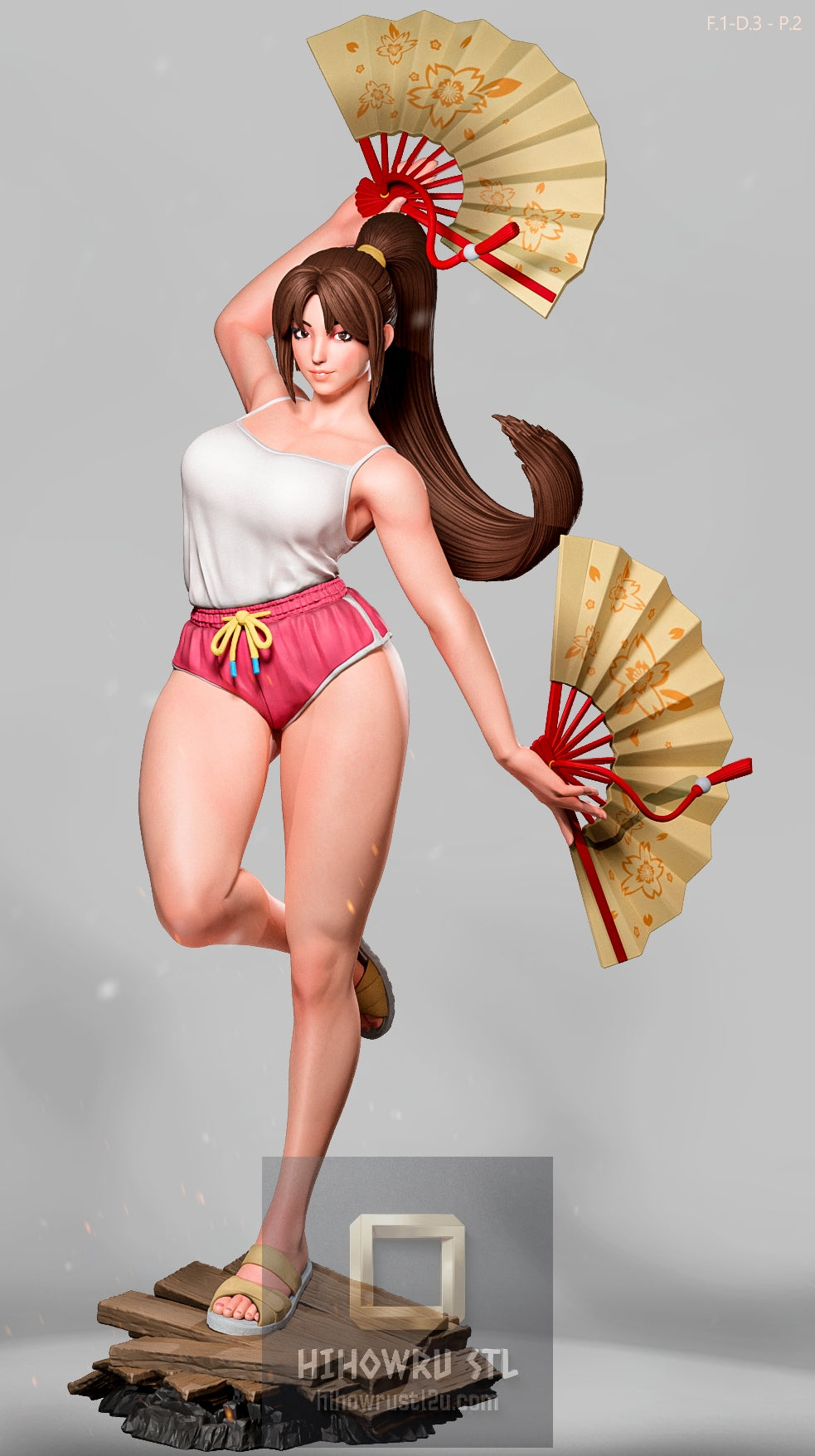 5541 Mai Shiranui NSFW - King of Fighters - STL 3D Print Files