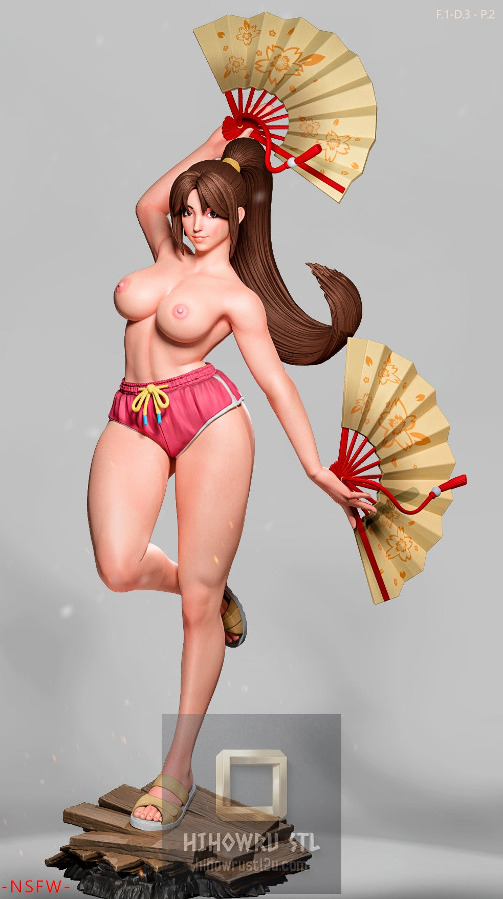 5541 Mai Shiranui NSFW - King of Fighters - STL 3D Print Files