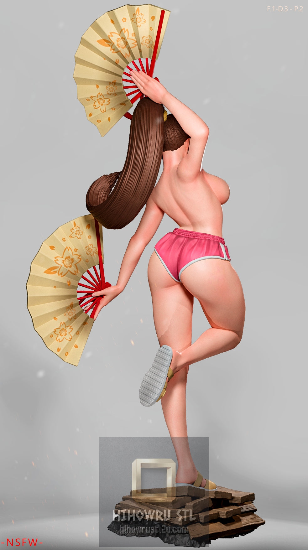 5541 Mai Shiranui NSFW - King of Fighters - STL 3D Print Files