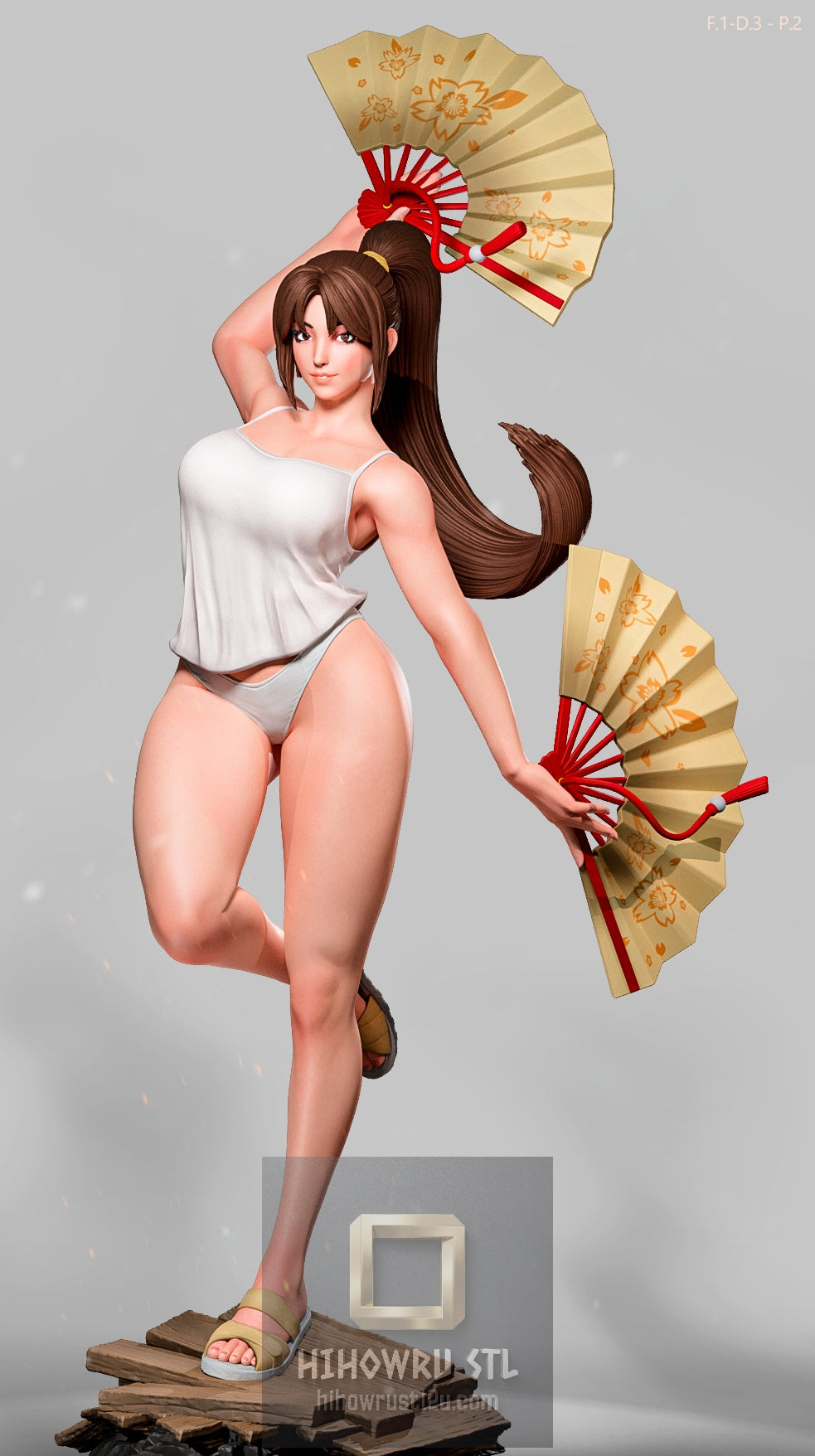 5541 Mai Shiranui NSFW - King of Fighters - STL 3D Print Files