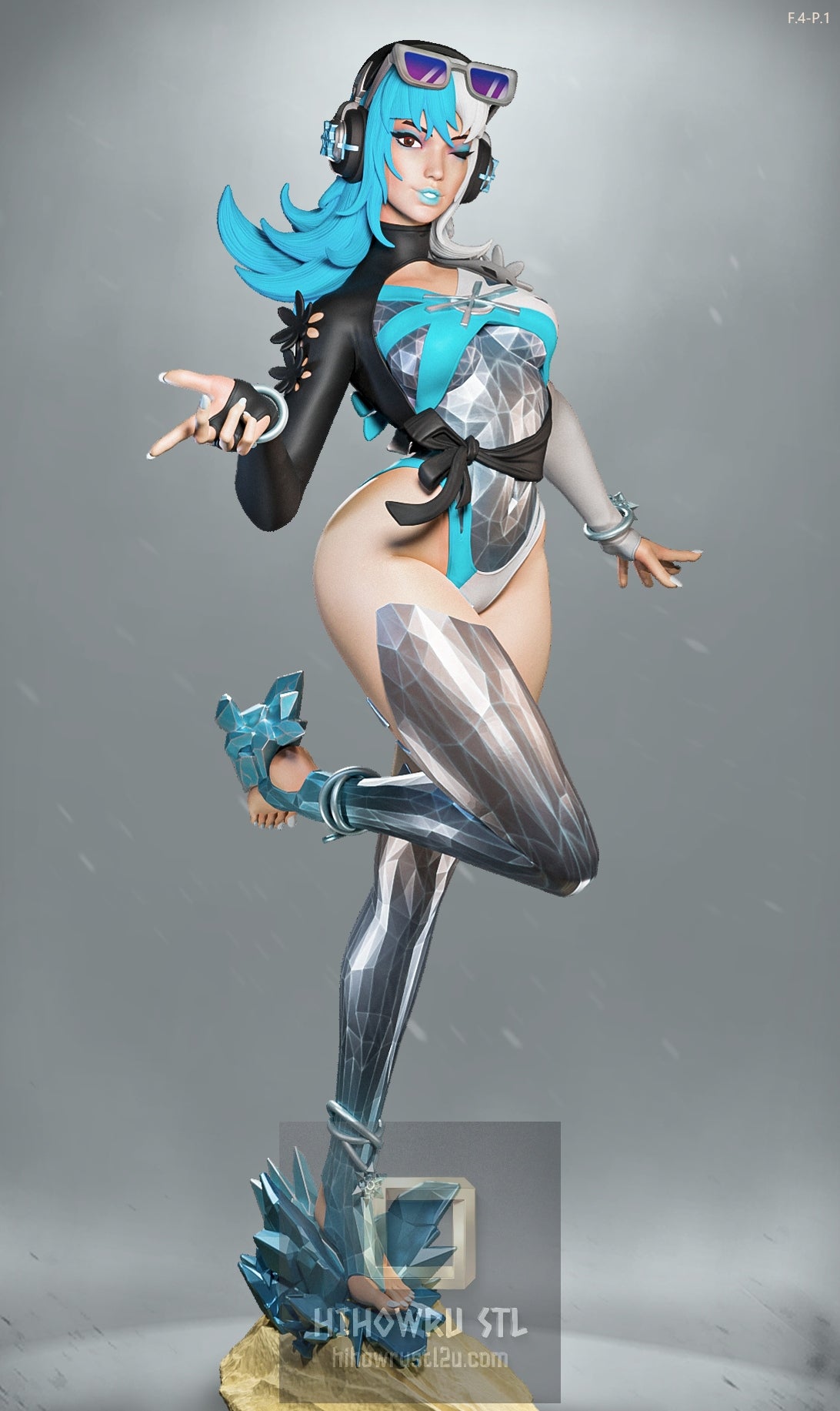 5225 Luna Snow NSFW - Marvel Rivals - STL 3D Print Files