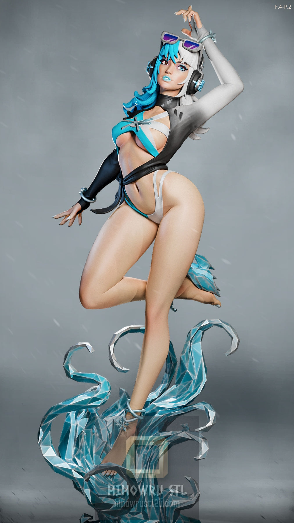 5225 Luna Snow NSFW - Marvel Rivals - STL 3D Print Files