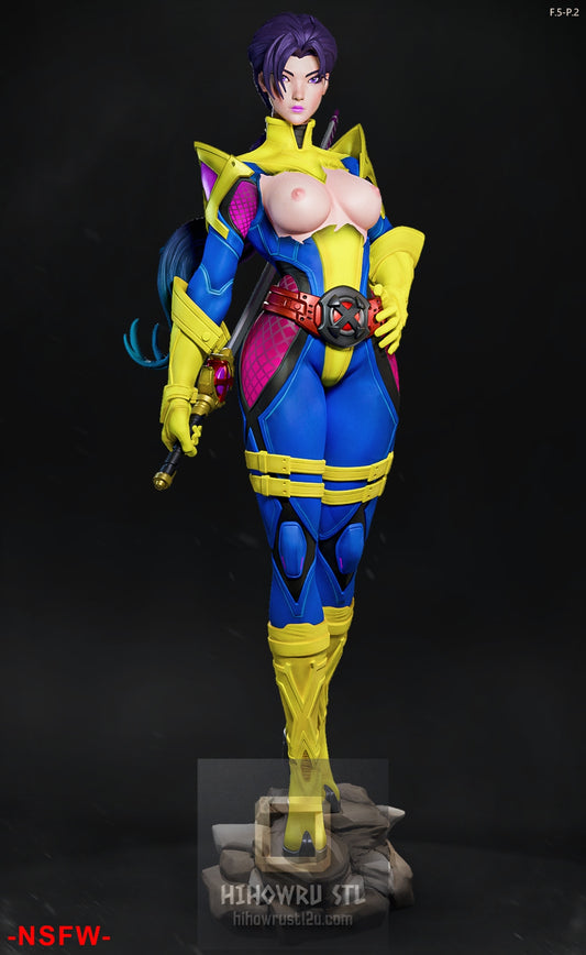 5269 Psylocke NSFW - X-men - STL 3D Print Files