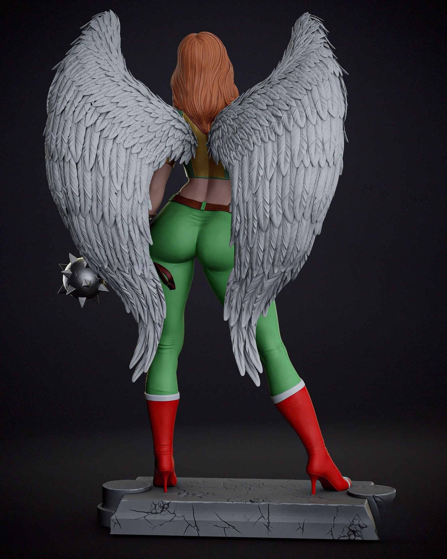 3803 Hawkgirl - DC Comics - STL 3D Print Files