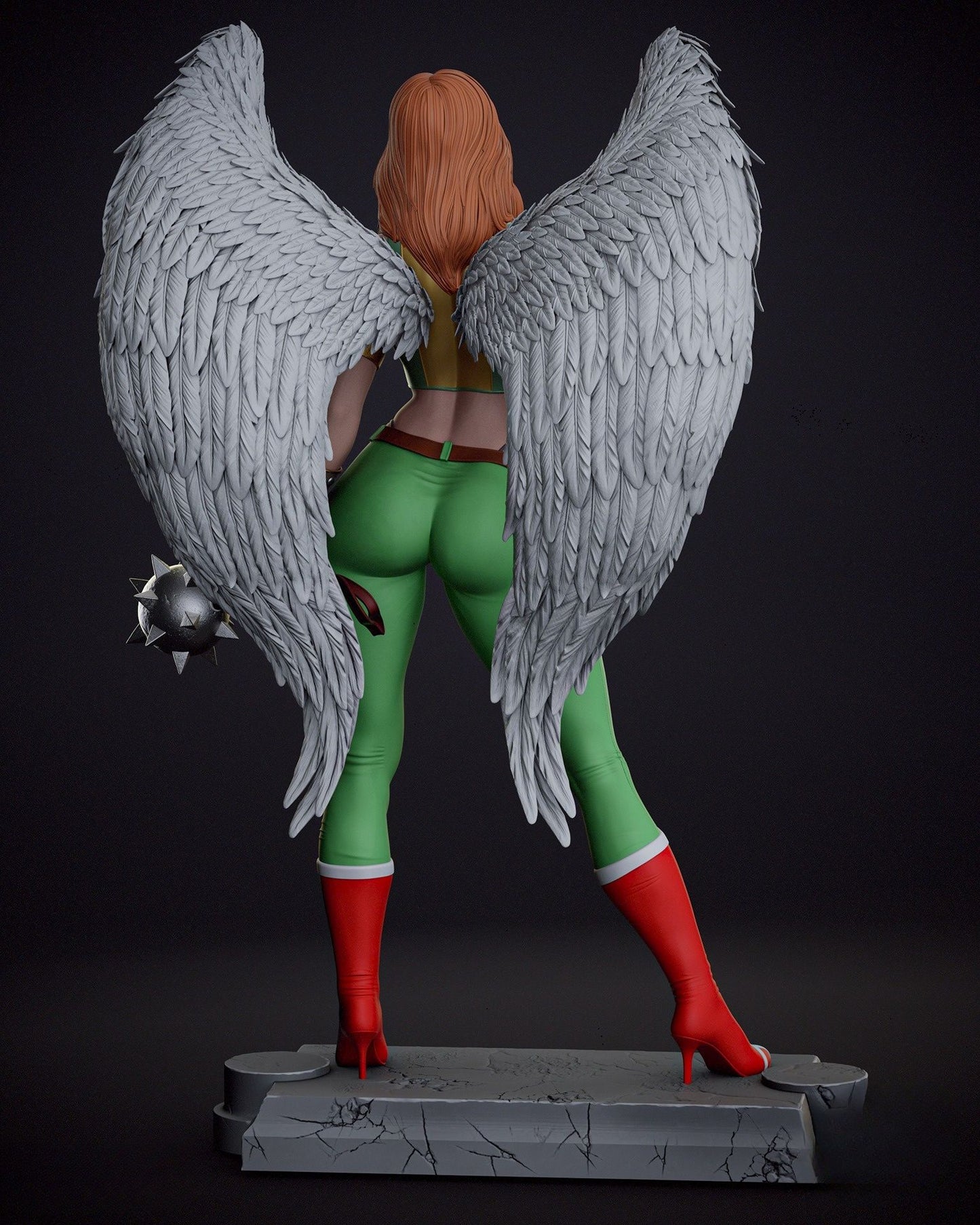 3862 Hawkgirl NSFW - DC Comics - STL 3D Print Files
