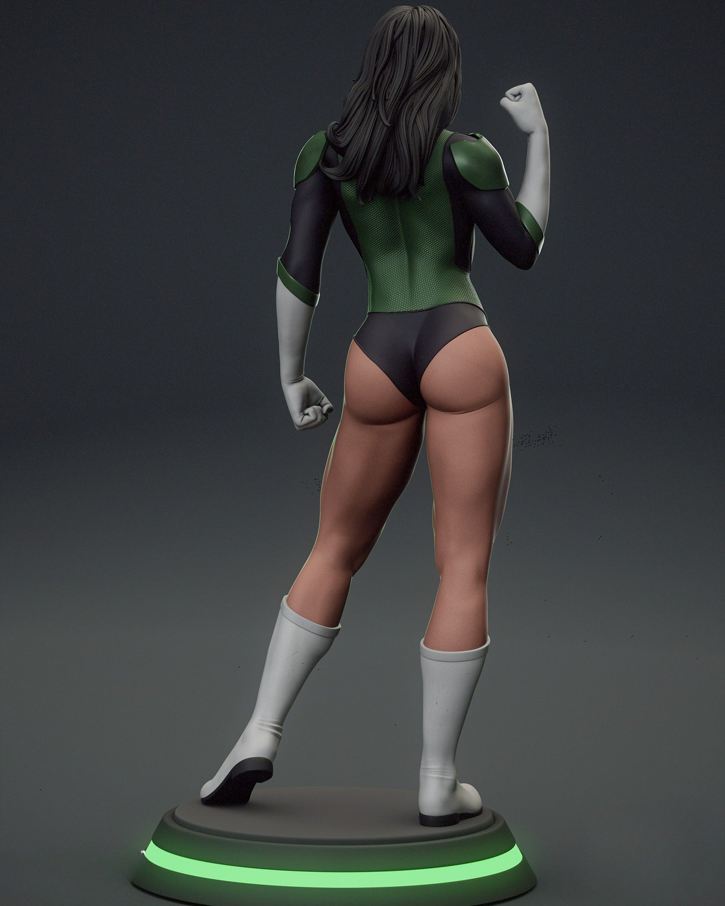 3207 Jessica Cruz NSFW - Green Lantern - STL 3D Print Files