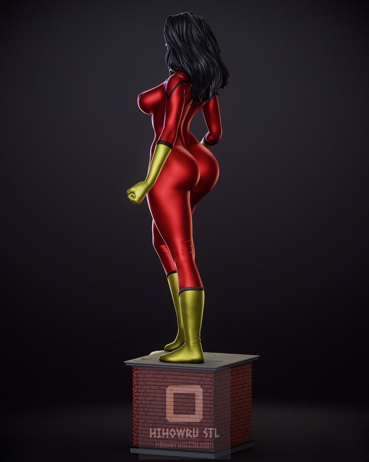 4316 Spider-Woman NSFW - Marvel Comics - STL 3D Print Files