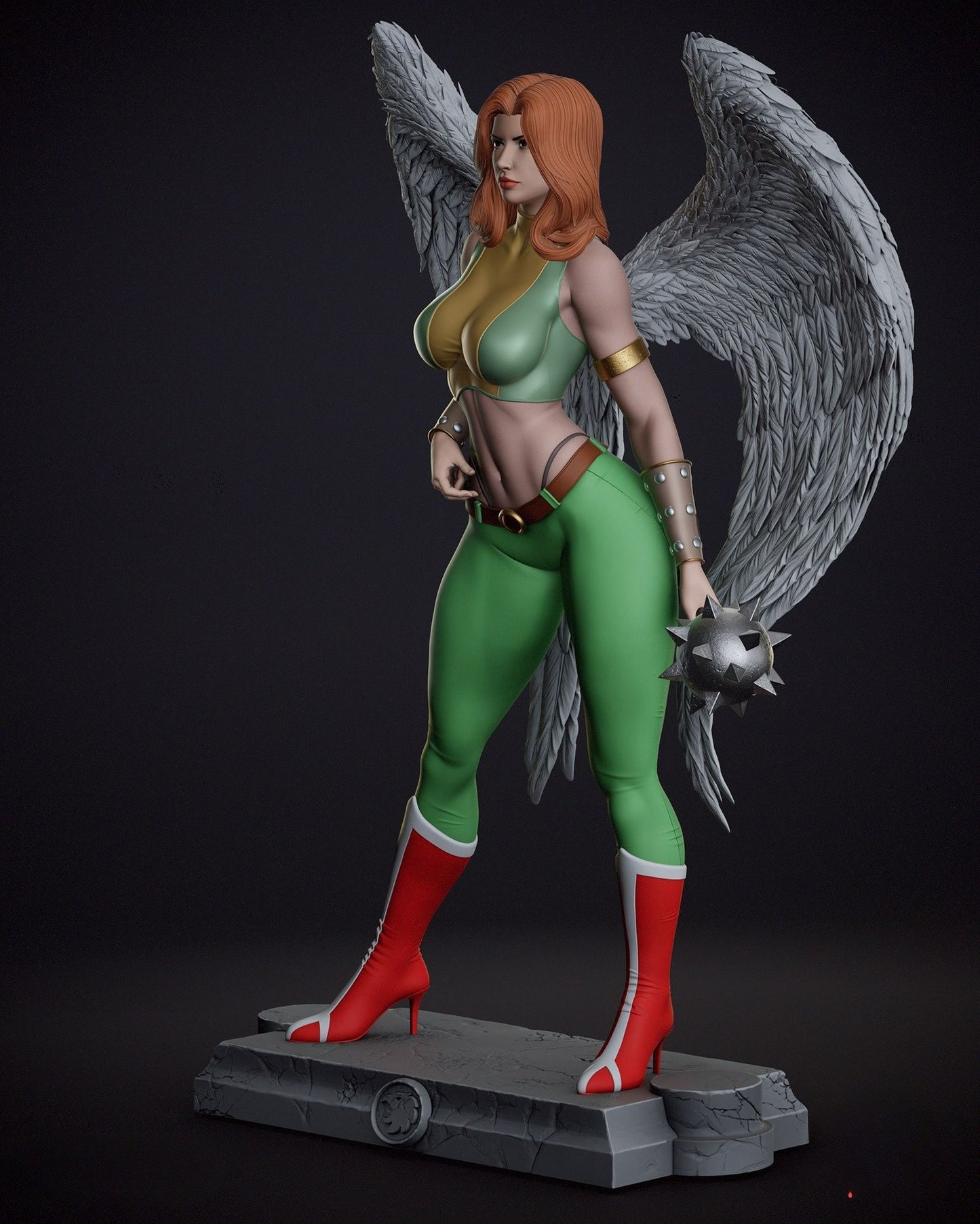 3803 Hawkgirl - DC Comics - STL 3D Print Files