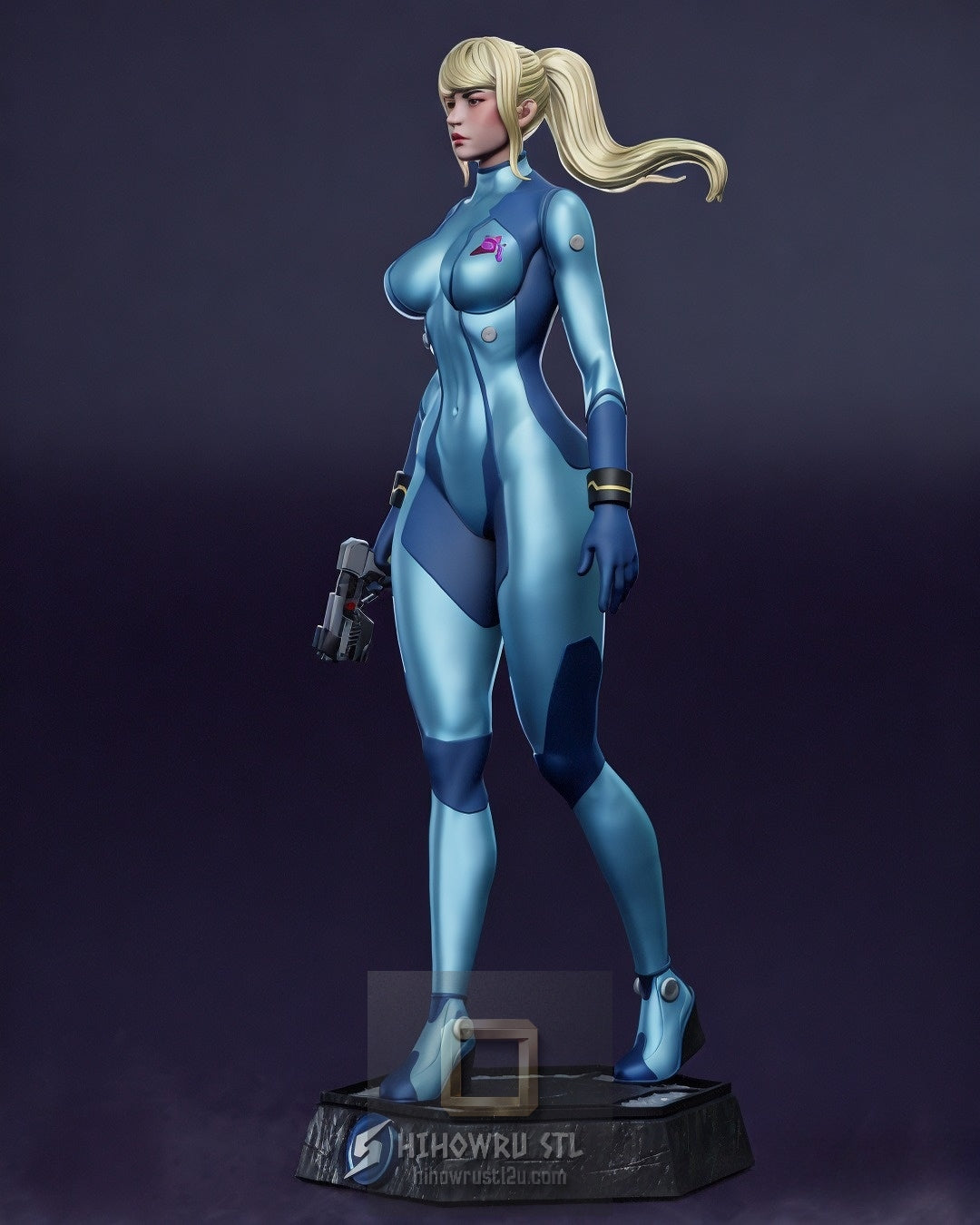 5098 Samus Aran NSFW - Metroid - STL 3D Print Files