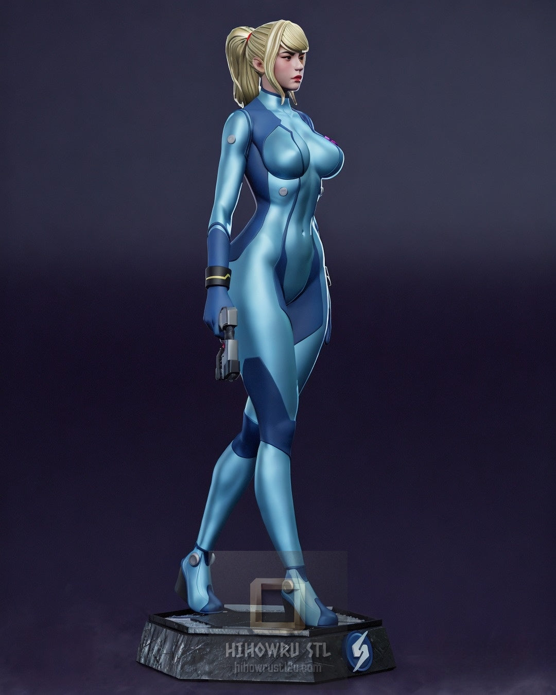 5098 Samus Aran NSFW - Metroid - STL 3D Print Files