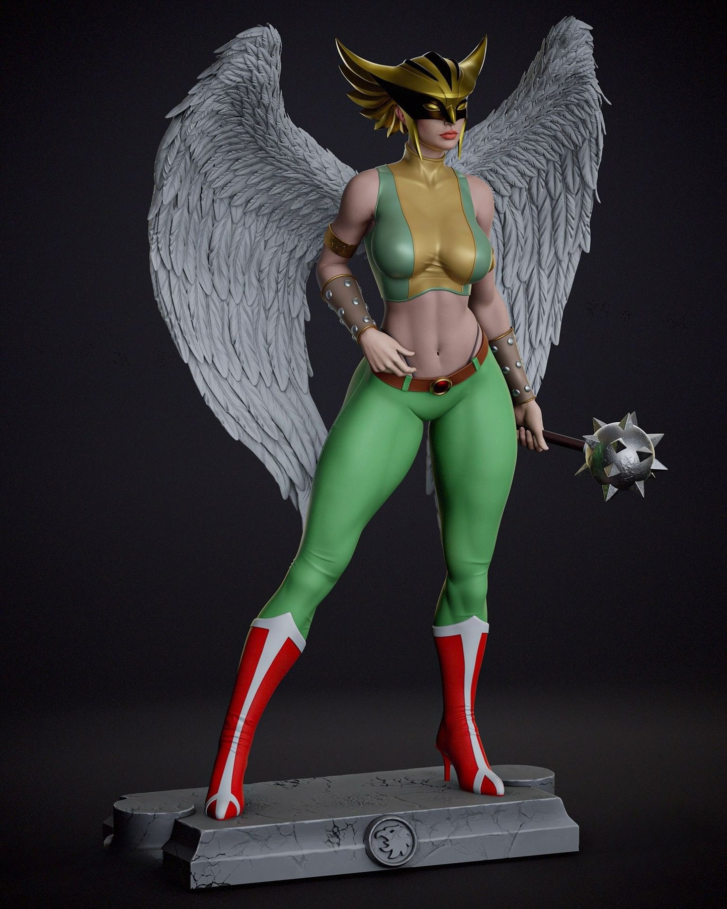 3803 Hawkgirl - DC Comics - STL 3D Print Files