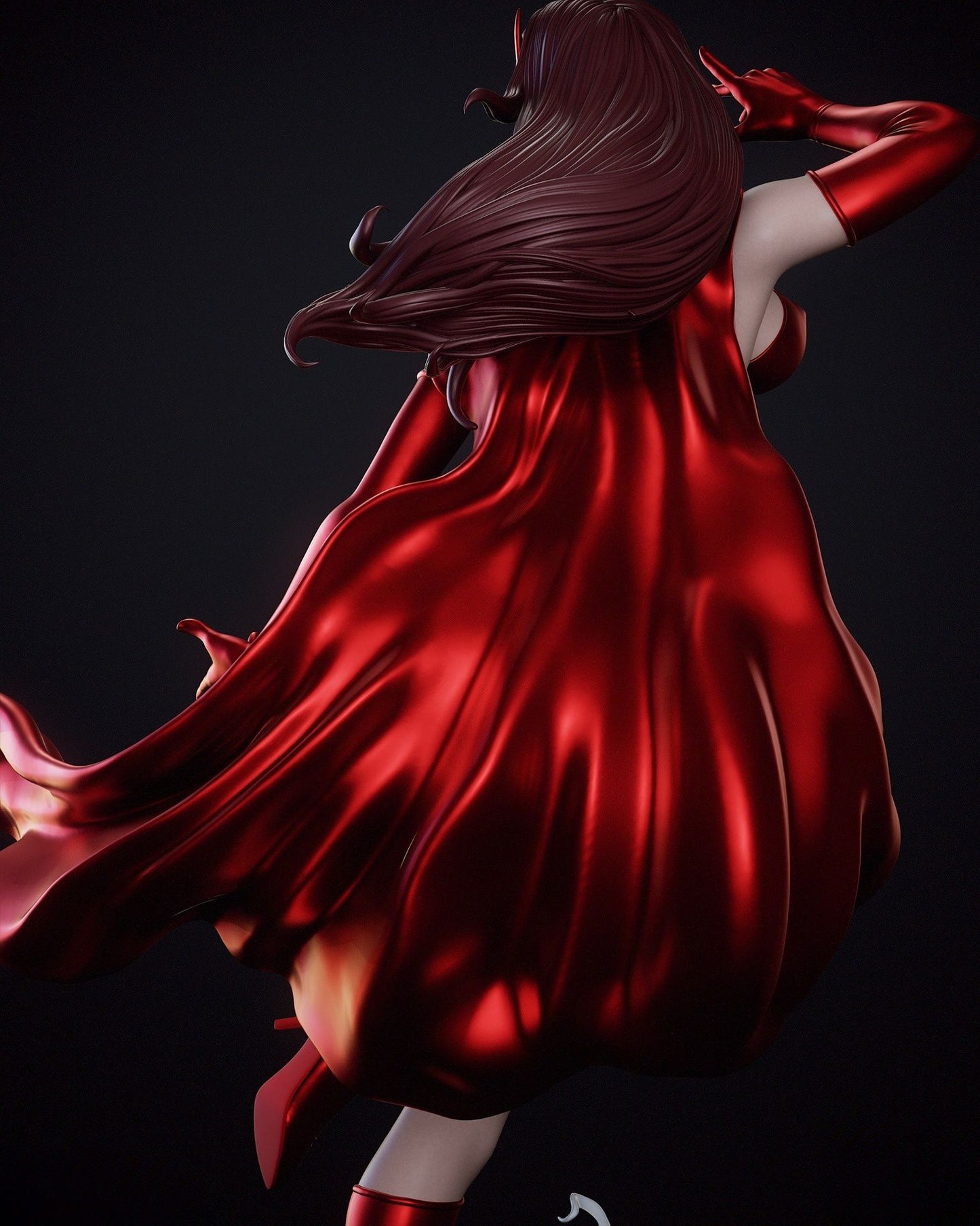 4197 Scarlet Witch NSFW - Wanda Maximoff - STL 3D Print Files