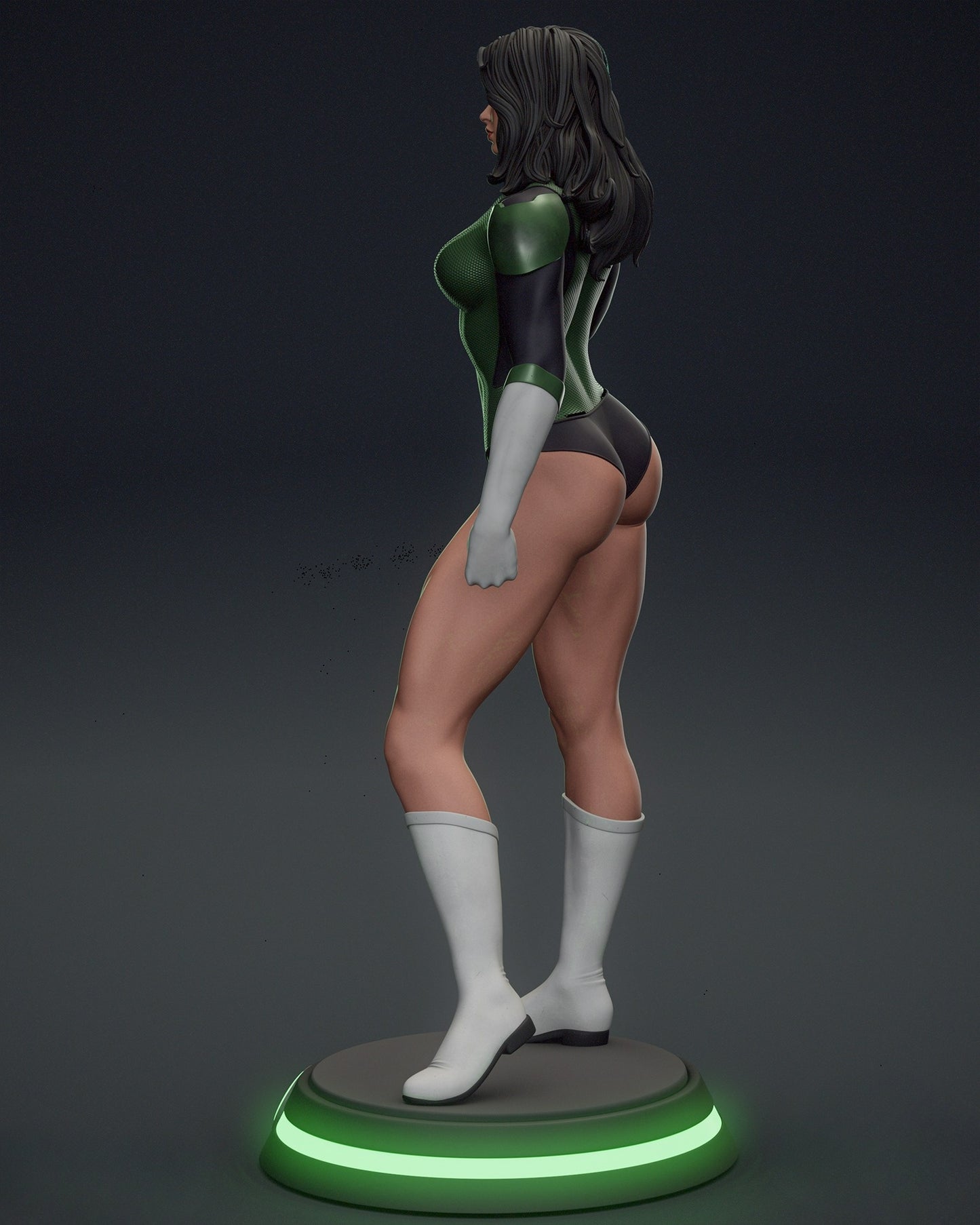 3207 Jessica Cruz NSFW - Green Lantern - STL 3D Print Files