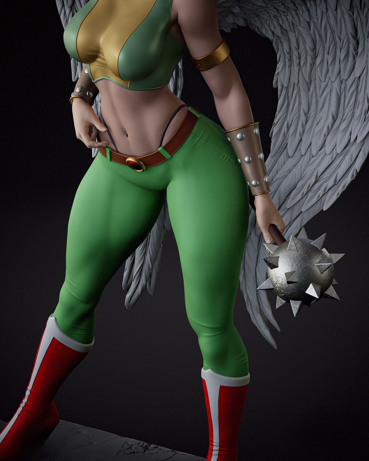 3803 Hawkgirl - DC Comics - STL 3D Print Files