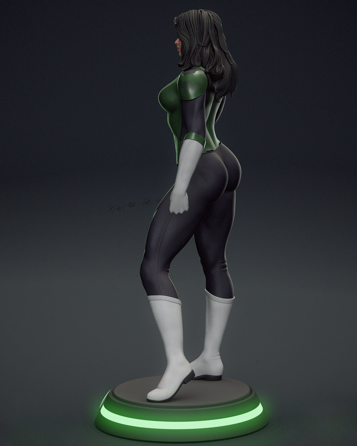 3207 Jessica Cruz NSFW - Green Lantern - STL 3D Print Files