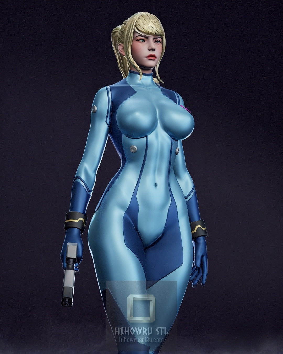 5098 Samus Aran NSFW - Metroid - STL 3D Print Files