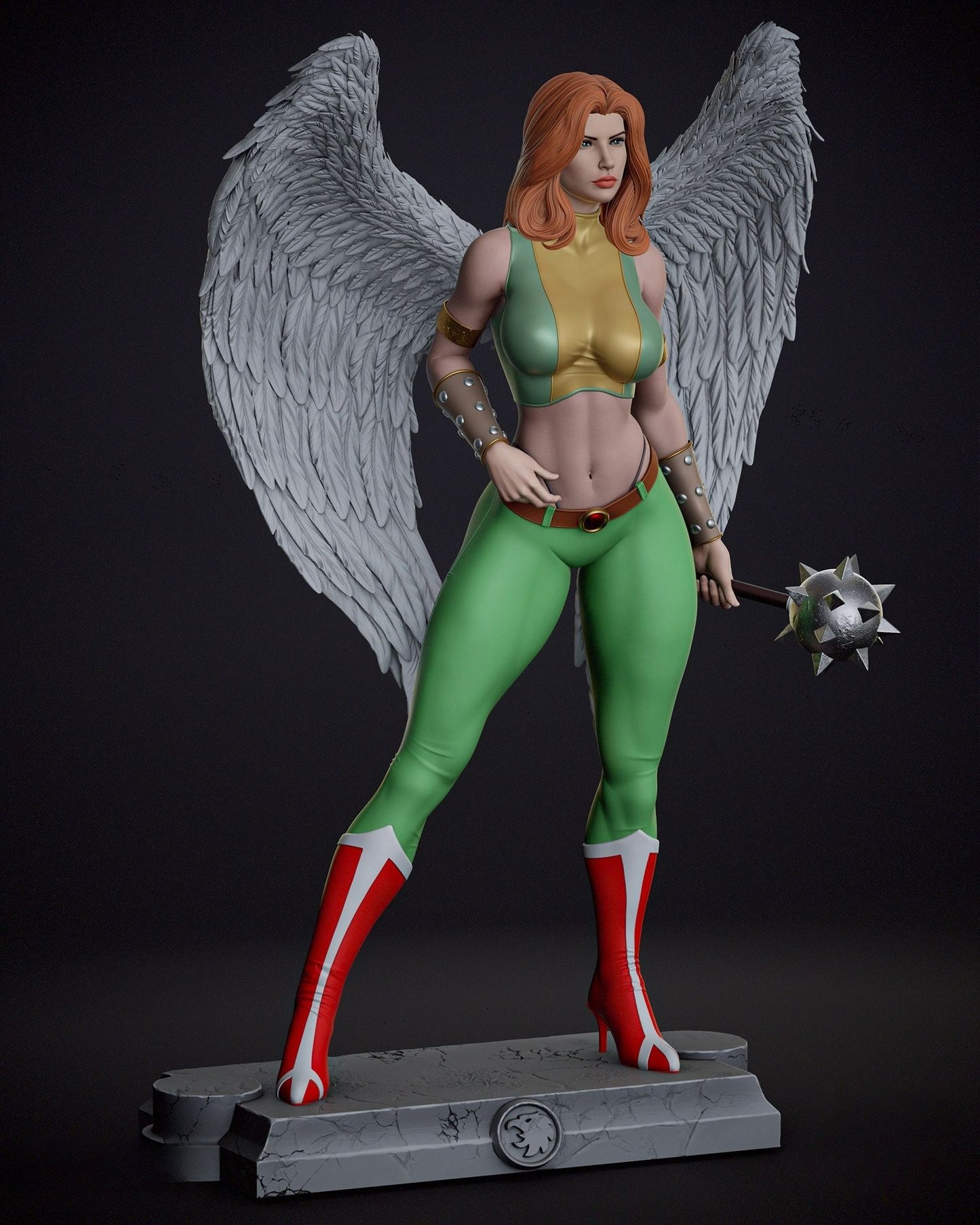 3803 Hawkgirl - DC Comics - STL 3D Print Files