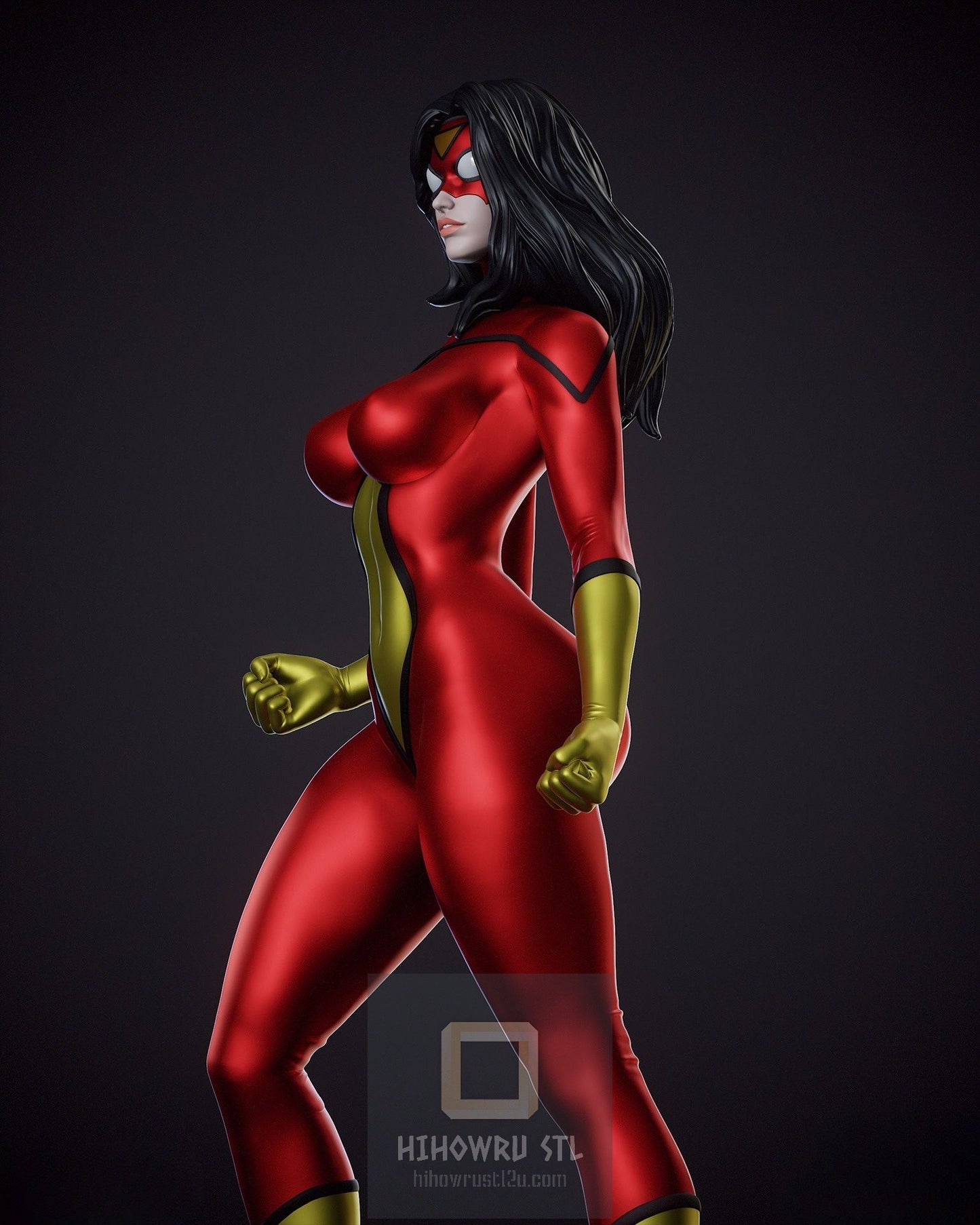 4316 Spider-Woman NSFW - Marvel Comics - STL 3D Print Files