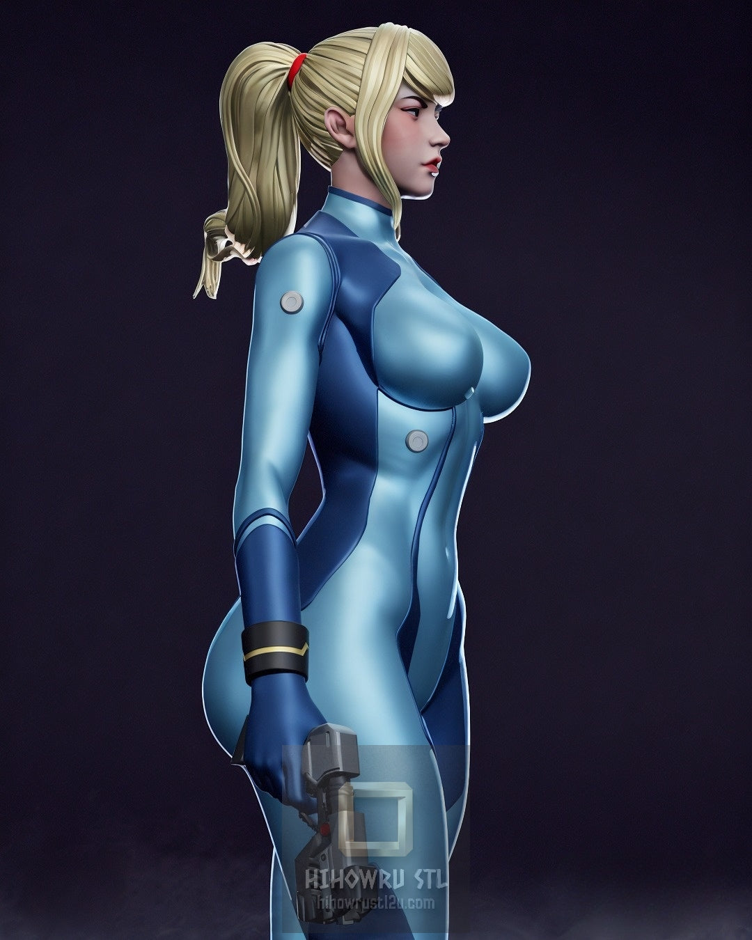 5098 Samus Aran NSFW - Metroid - STL 3D Print Files