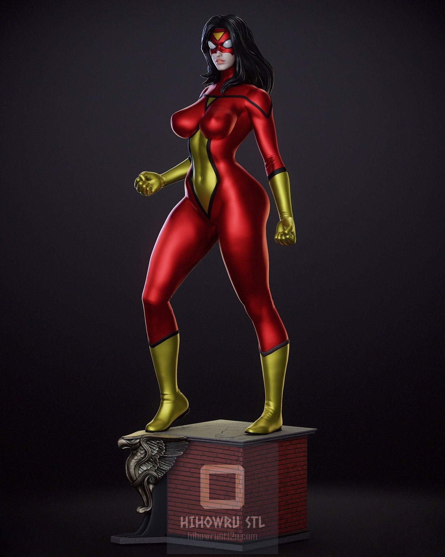 4316 Spider-Woman NSFW - Marvel Comics - STL 3D Print Files
