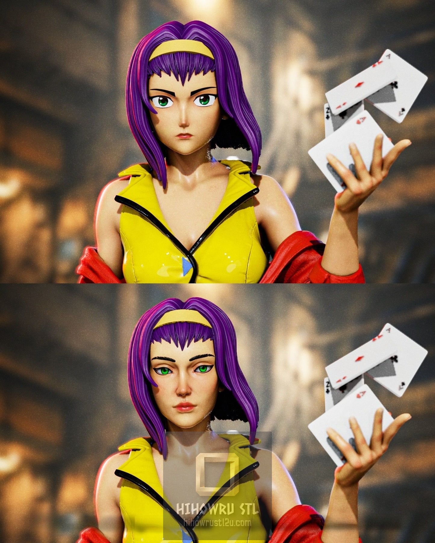 5390 Faye Valentine NSFW - Cowboy Bebop - STL 3D Print Files
