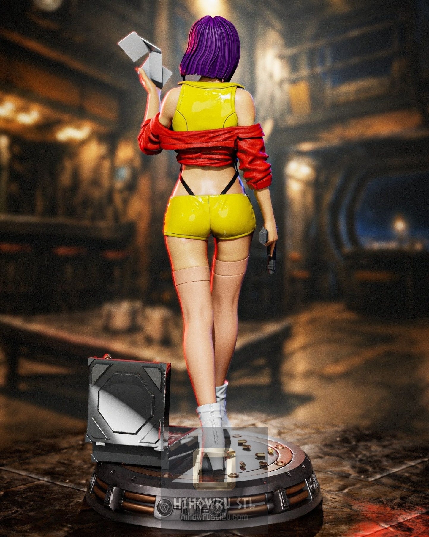 5390 Faye Valentine NSFW - Cowboy Bebop - STL 3D Print Files